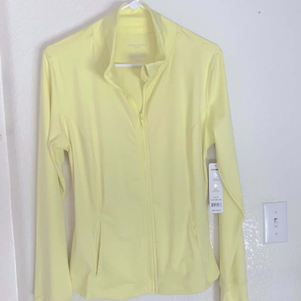 Catherine Malandrino zip up sports jacket. Lightweight size large